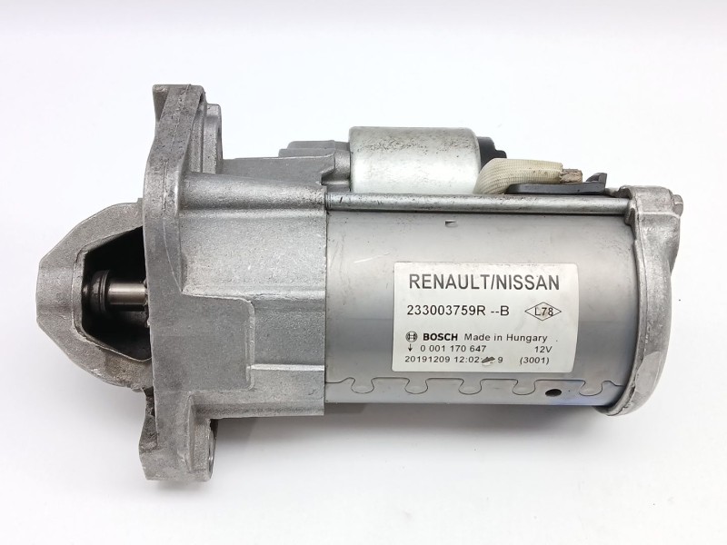 Recambio de motor arranque para renault kadjar (ha_, hl_) 1.5 blue dci 115 referencia OEM IAM 233003759R 0001170647 