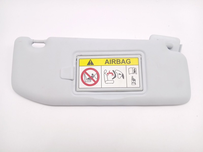 Recambio de parasol derecho para peugeot 2008 i (cu_) 1.2 thp 110 / puretech 110 referencia OEM IAM 16125932PR  