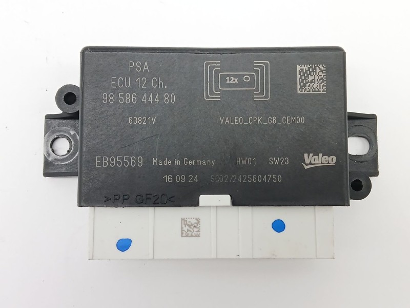 Recambio de modulo electronico para citroën berlingo furgoneta/monovolumen (k9) 1.5 bluehdi 100 referencia OEM IAM 9858644480  