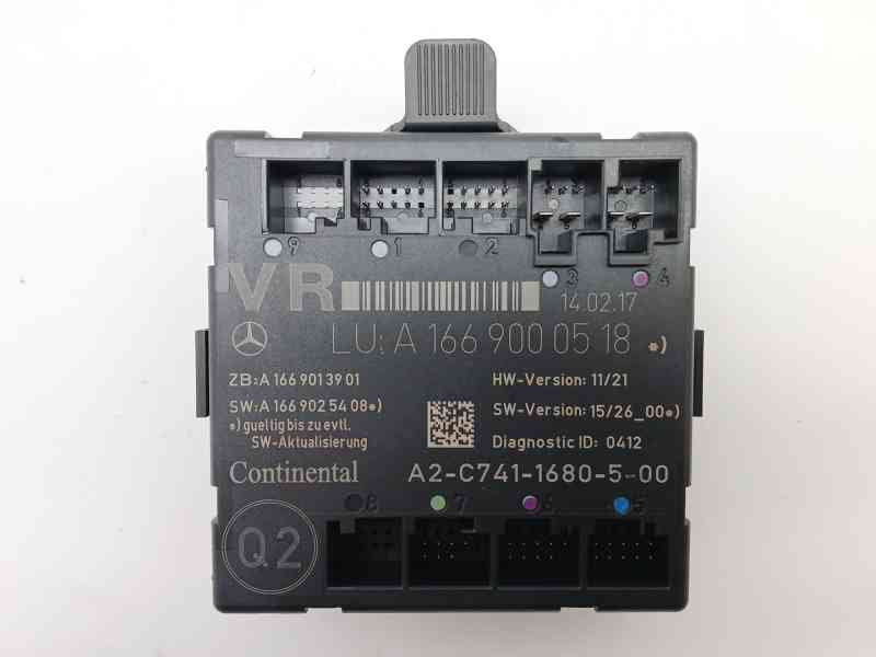 Recambio de modulo electronico para mercedes-benz clase a (w176) a 200 cdi / d (176.008) referencia OEM IAM A1669000518 A1669013