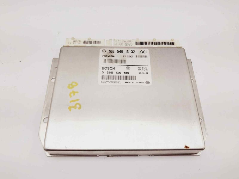 Recambio de centralita abs para mercedes-benz clase a (w168) 170 cdi (168.009) referencia OEM IAM 1685451332 0265109619 