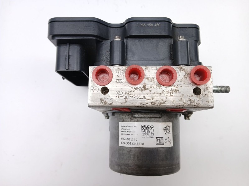 Recambio de abs para citroën c3 iii (sx) 1.2 vti 82 referencia OEM IAM 9826051380 0265259469 2265106508