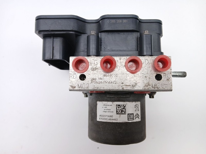 Recambio de abs para citroën c3 iii (sx) 1.2 thp 110 referencia OEM IAM 9822373680 0265258361 2265106508