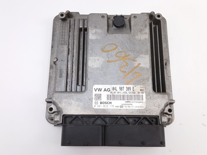 Recambio de centralita motor uce para seat toledo iv (kg3) 1.6 tdi referencia OEM IAM 0L907309E 0281019175 