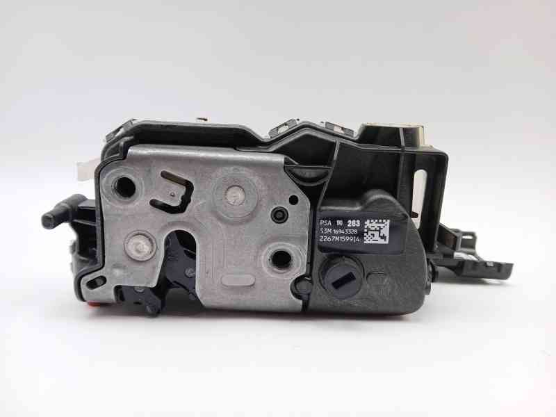 Recambio de cerradura puerta trasera derecha para citroën c-elysee (dd_) 1.2 vti 82 referencia OEM IAM 16943328 190263 