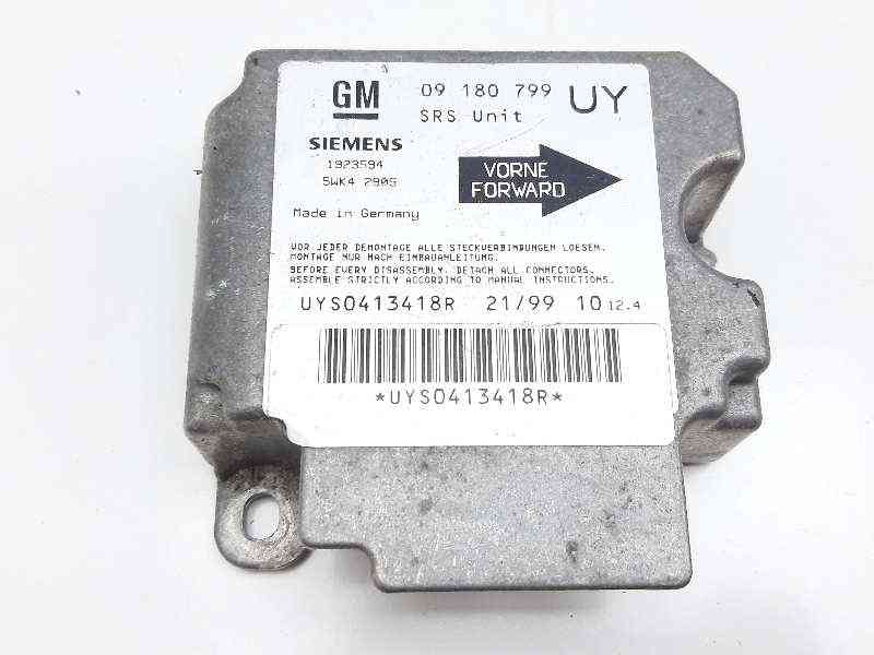 Recambio de centralita airbag para opel astra g berlina 1.7 turbodiesel cat (x 17 dtl / 2h8) referencia OEM IAM 09180799  