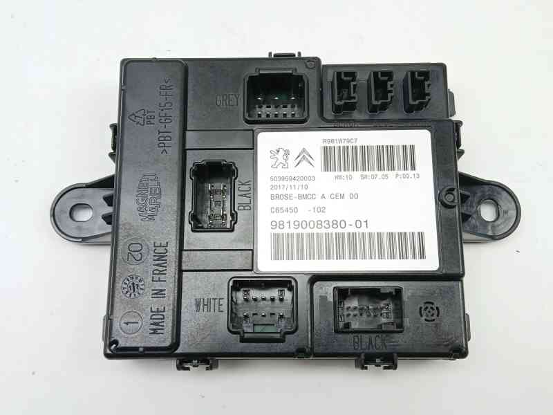 Recambio de modulo electronico para citroën c4 picasso ii 1.6 bluehdi 120 referencia OEM IAM  9819008380 