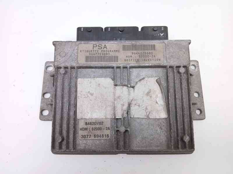 Recambio de centralita motor uce para peugeot 206 hatchback (2a/c) 1.4 i referencia OEM IAM 9644625680 9647759680 