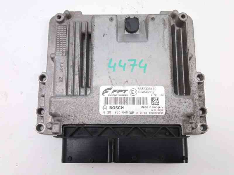 Recambio de centralita motor uce para iveco daily vi furgoneta 33s12, 35s12, 35c12 referencia OEM IAM 0281035648 5802338412 