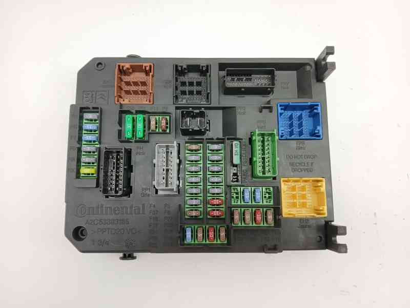 Recambio de caja reles / fusibles para citroën c4 spacetourer (3d_) 1.2 puretech 130 referencia OEM IAM 9806687980 9806687980 