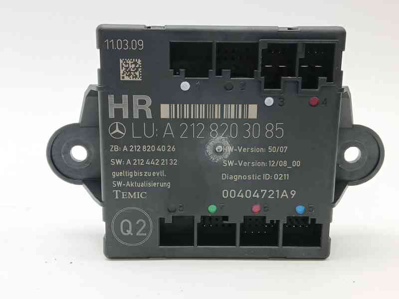 Recambio de modulo electronico para mercedes-benz clase e (w212) e 350 cdi (212.025) referencia OEM IAM A2128203085 A2128203085 