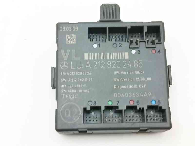 Recambio de modulo electronico para mercedes-benz clase e (w212) e 350 cdi (212.025) referencia OEM IAM A2128202485  