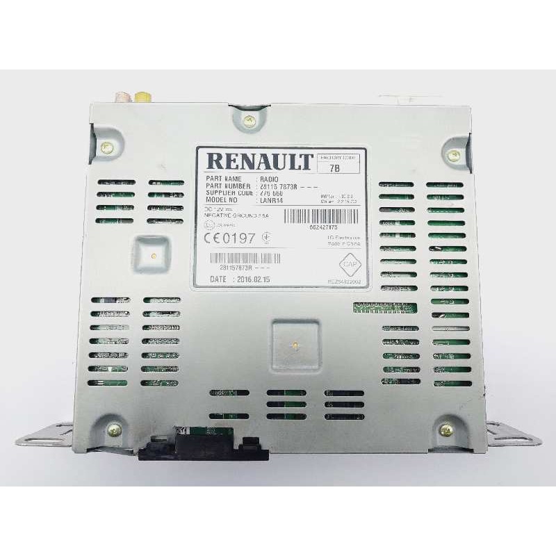 Recambio de sistema audio / cd para renault megane iv berlina 5p limited referencia OEM IAM 281157873R  