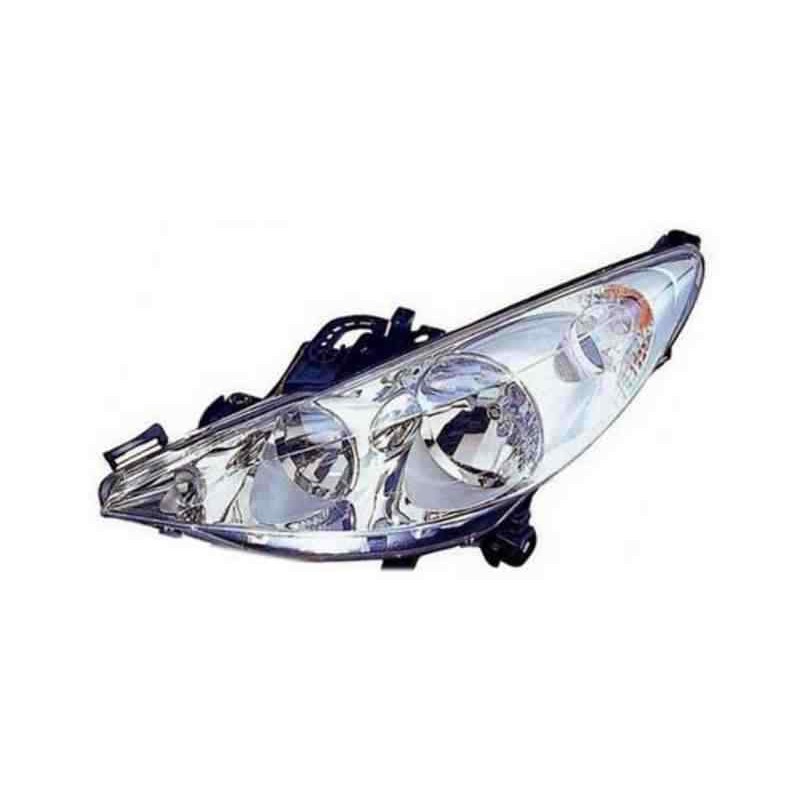 Recambio de faro derecho para peugeot 207 referencia OEM IAM 11544202 620695 