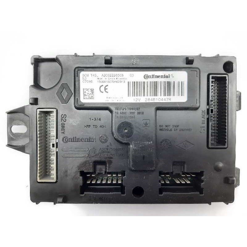 Recambio de modulo electronico para renault clio iv limited referencia OEM IAM 284B10447R A2C92226608 