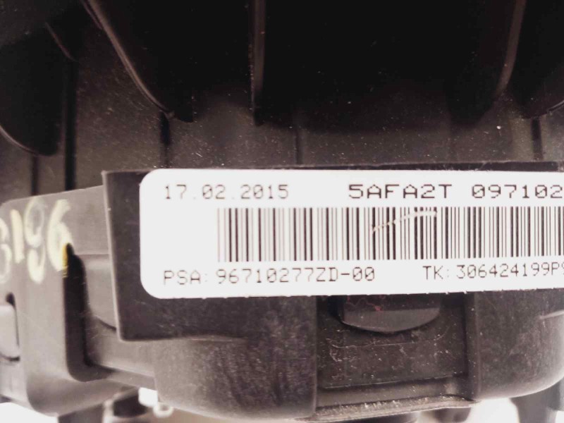 Recambio de kit airbag para citroen c3 live edition referencia OEM IAM 980168472D 96710277ZD 9801618280