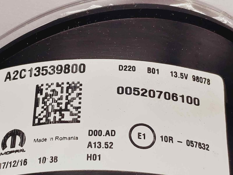 Recambio de cuadro instrumentos para fiat tipo ii 356 berlina referencia OEM IAM 520706100  