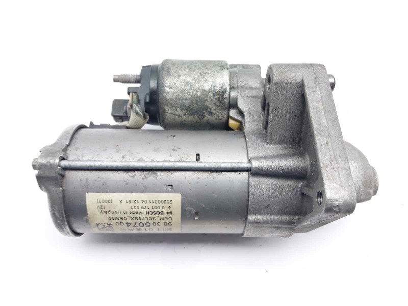 Recambio de motor arranque para citroen c5 aircross feel referencia OEM IAM 9830507480 0001179031 
