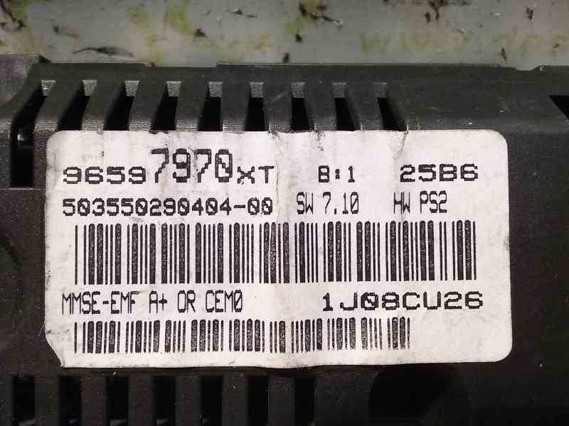 Recambio de pantalla multifuncion para citroen c3 referencia OEM IAM 96597970XT  