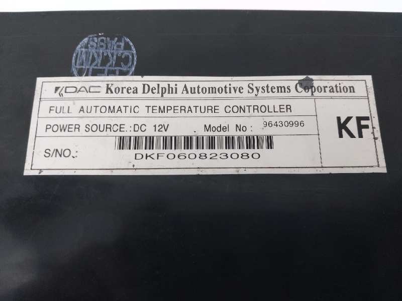 Recambio de mando climatizador para daewoo lacetti referencia OEM IAM 96430996 DKF060823080 96430996