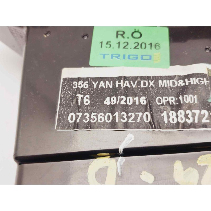 Recambio de rejilla aireadora para fiat tipo ii 356 berlina referencia OEM IAM 7356013270  