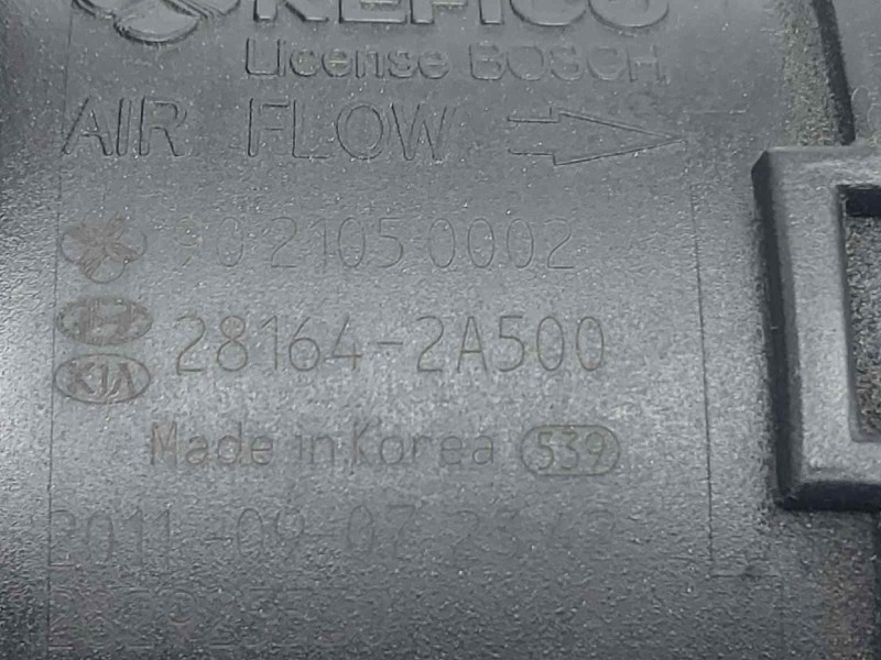 Recambio de caudalimetro para kia rio concept referencia OEM IAM 281642A500 9021050002 