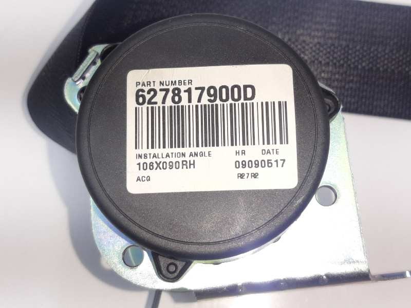 Recambio de cinturon seguridad trasero derecho para nissan pulsar (c13) tekna referencia OEM IAM 627817900D  
