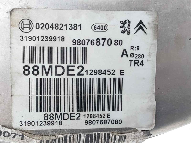 Recambio de servofreno para citroen c5 aircross feel referencia OEM IAM 980768780 9820605480 0204821381