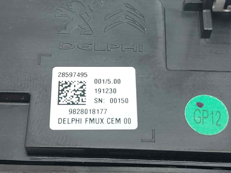 Recambio de mando climatizador para citroen c5 aircross feel referencia OEM IAM 9828018177  