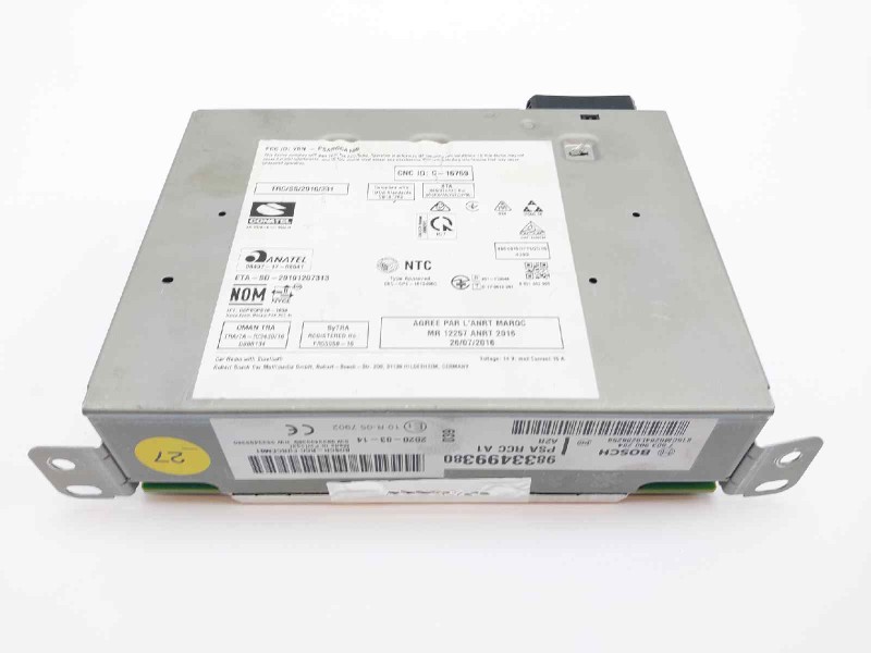 Recambio de sistema navegacion gps para citroen c5 aircross feel referencia OEM IAM 9833499380  