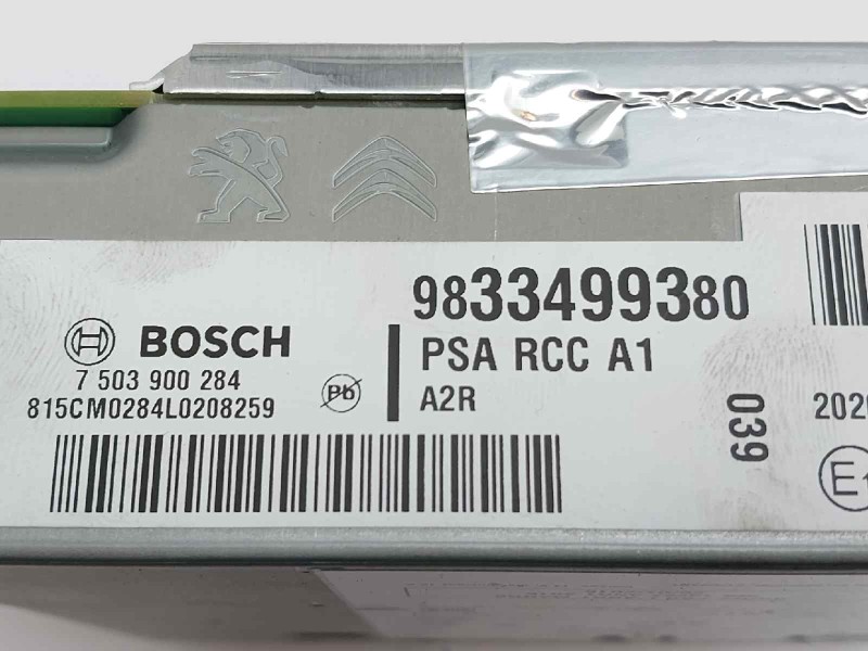 Recambio de sistema navegacion gps para citroen c5 aircross feel referencia OEM IAM 9833499380  