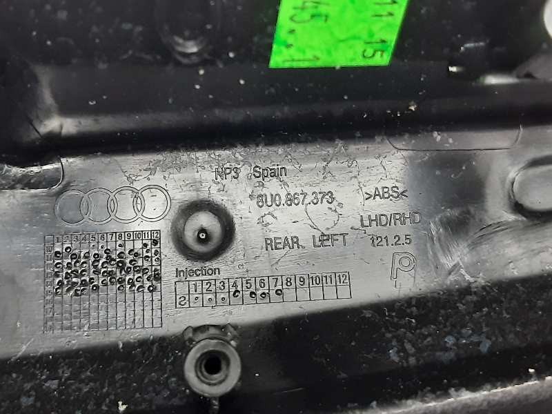 Recambio de guarnecido puerta trasera izquierda para audi q3 (8ug) sport referencia OEM IAM 8U0867373  