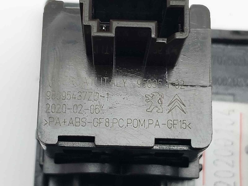 Recambio de mando luces para citroen c5 aircross feel referencia OEM IAM 98095437ZD  