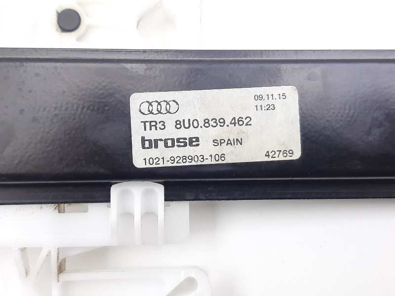 Recambio de elevalunas trasero derecho para audi q3 (8ug) sport referencia OEM IAM 8U0839462  