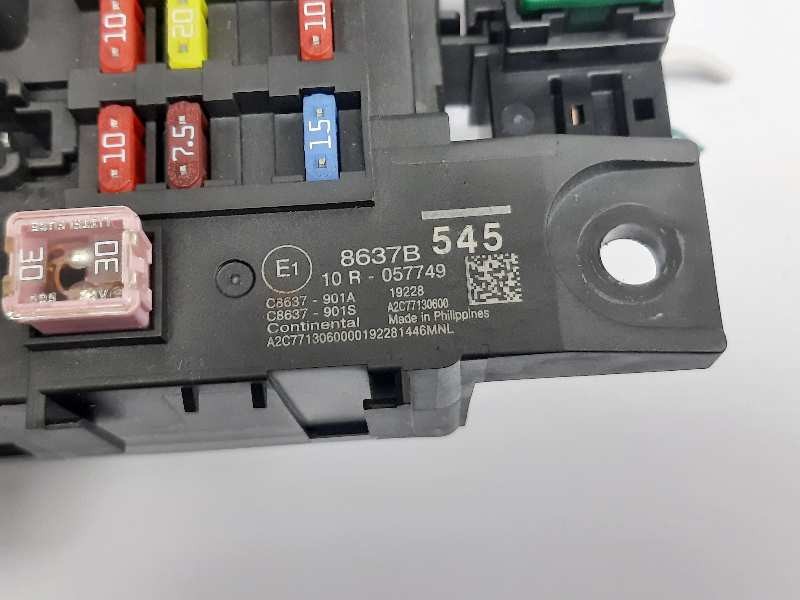 Recambio de caja reles / fusibles para mitsubishi asx plus 2wd referencia OEM IAM 8637B545  