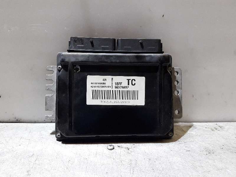 Recambio de centralita motor uce para chevrolet kalos 1.2 se referencia OEM IAM 96376652  