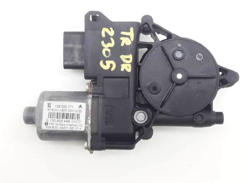Recambio de motor elevalunas trasero derecho para citroen c5 berlina premier referencia OEM IAM 128000771 0130822446 