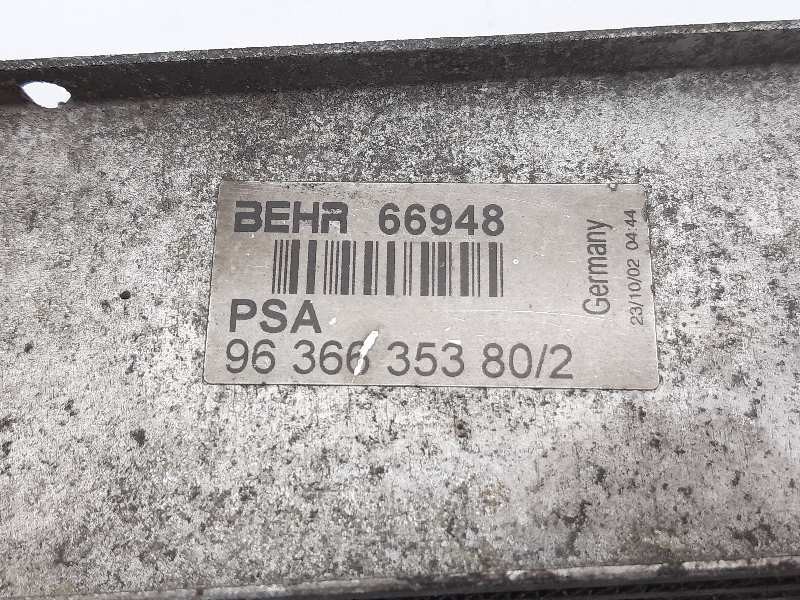 Recambio de intercooler para citroen xsara break 2.0 hdi sx (80kw) referencia OEM IAM 9636635380  