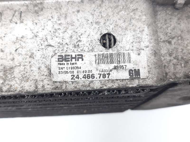 Recambio de intercooler para opel corsa c cosmo referencia OEM IAM 24466787  