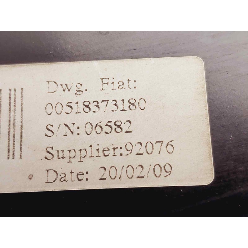 Recambio de servofreno para fiat ducato caja cerrado 30 (06.2006=>) l1h1 120 multijet referencia OEM IAM 518373180 0204051288 