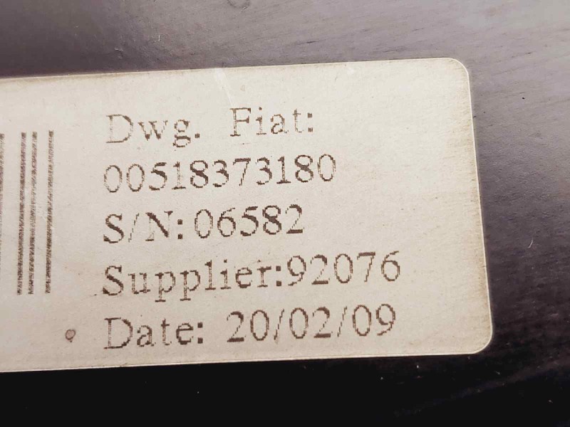 Recambio de servofreno para fiat ducato caja cerrado 30 (06.2006=>) l1h1 120 multijet referencia OEM IAM 518373180 0204051288 