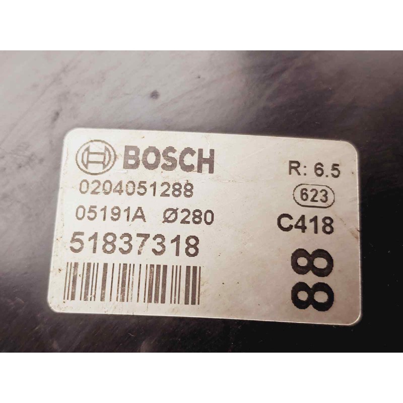 Recambio de servofreno para fiat ducato caja cerrado 30 (06.2006=>) l1h1 120 multijet referencia OEM IAM 518373180 0204051288 