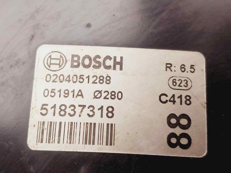 Recambio de servofreno para fiat ducato caja cerrado 30 (06.2006=>) l1h1 120 multijet referencia OEM IAM 518373180 0204051288 