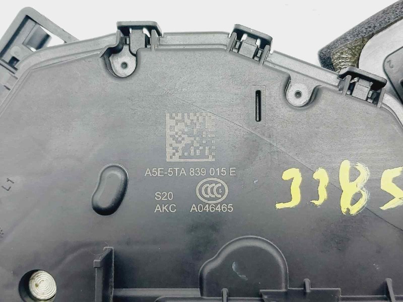 Recambio de cerradura puerta trasera izquierda para volkswagen t-roc edition referencia OEM IAM 5TA839015P A5E5TA839015E 
