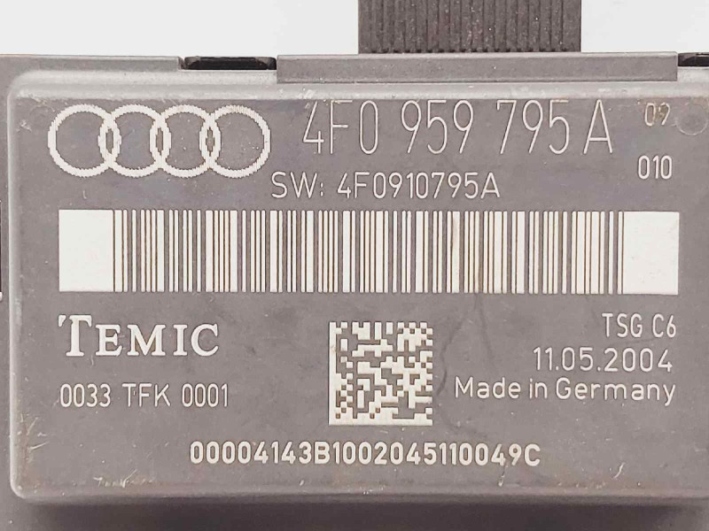 Recambio de centralita cierre para audi a6 berlina (4f2) 3.0 tdi quattro (165kw) referencia OEM IAM   