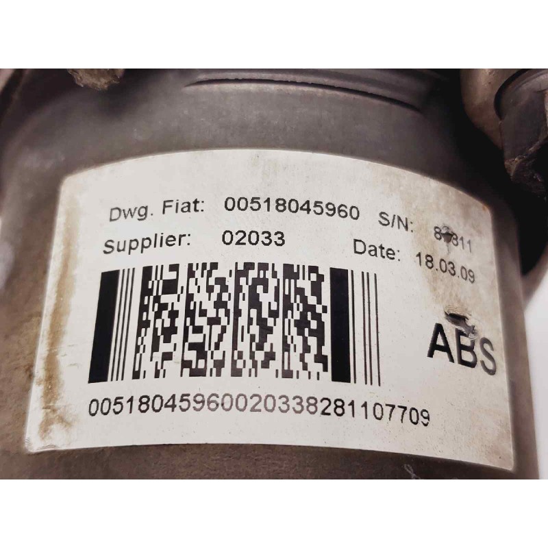 Recambio de abs para fiat ducato caja cerrado 30 (06.2006=>) l1h1 120 multijet referencia OEM IAM 518045960 51804596 0265232112