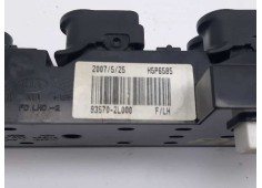 Recambio de mando elevalunas delantero izquierdo para hyundai i30 comfort referencia OEM IAM 935702L000 H5P6585  2