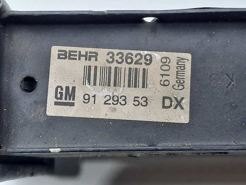 Recambio de intercooler para opel astra g berlina club referencia OEM IAM 9129353  