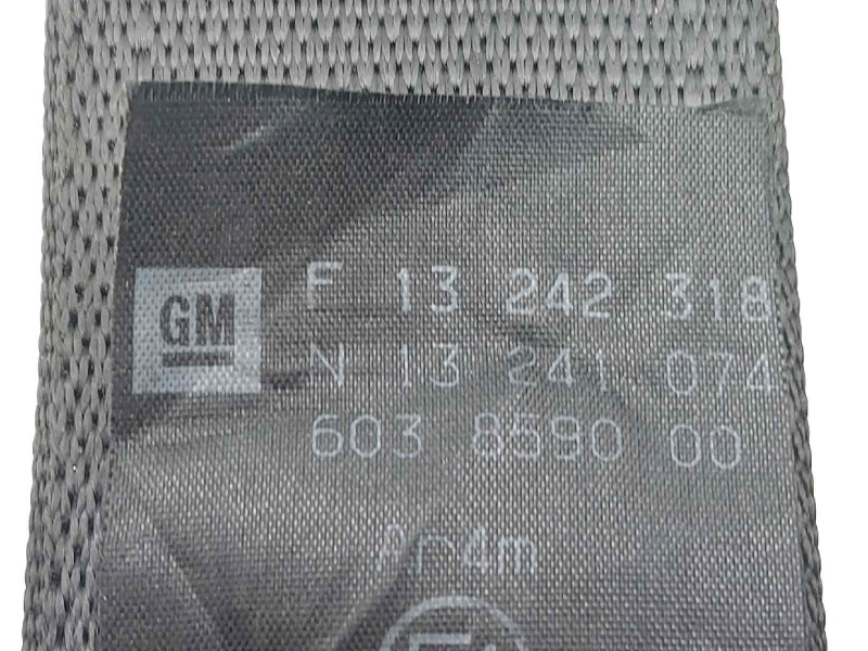 Recambio de cinturon seguridad trasero derecho para opel zafira b cosmo referencia OEM IAM 603859000 F13242318 N13241074