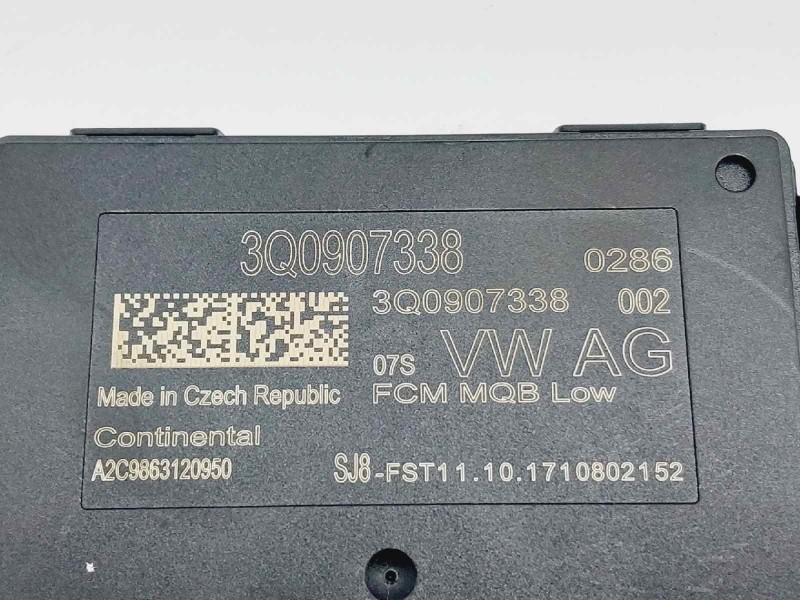 Recambio de modulo electronico para volkswagen t-roc edition referencia OEM IAM 3Q0907338  